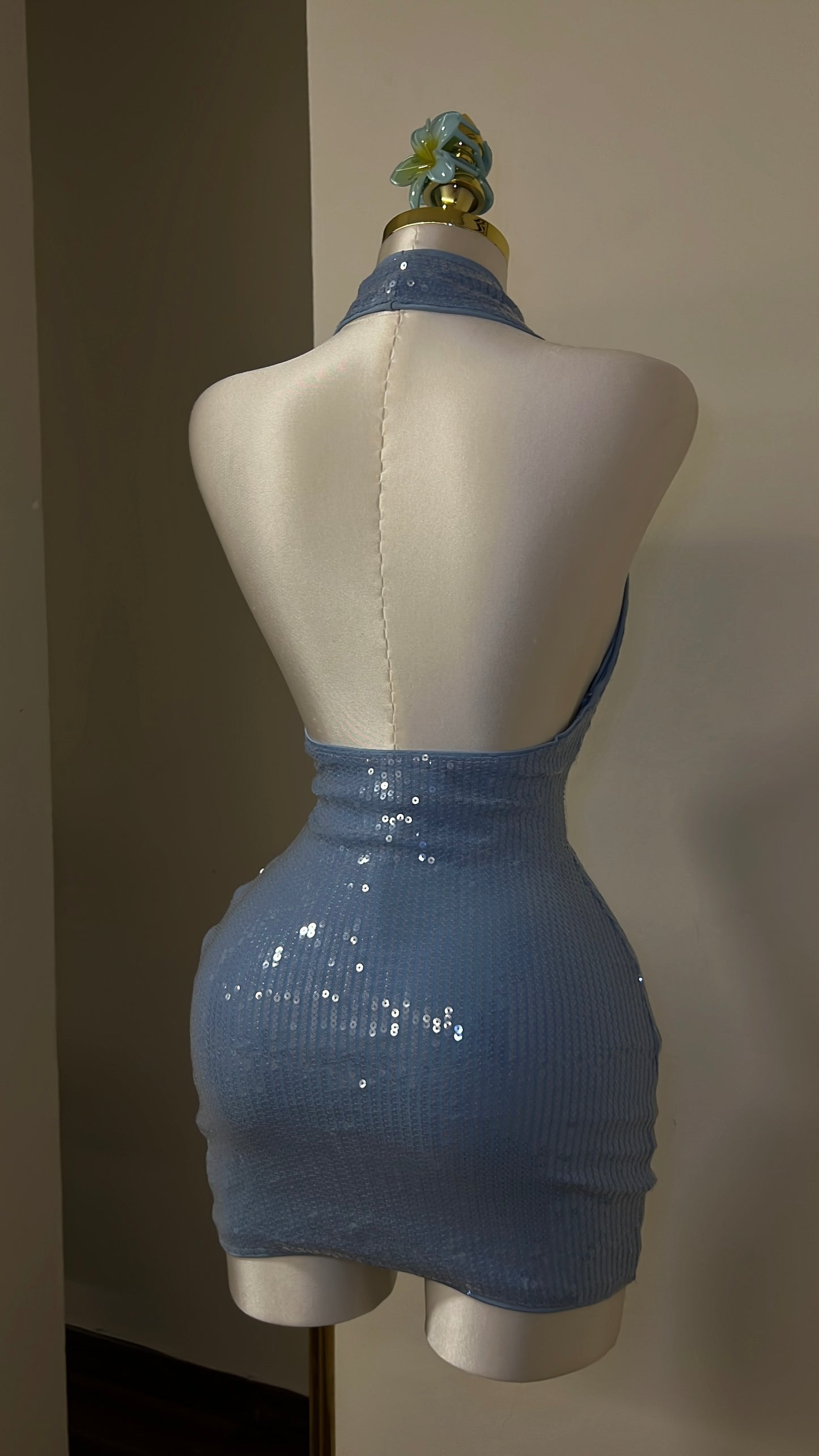 Azure Dream Mini Dress
