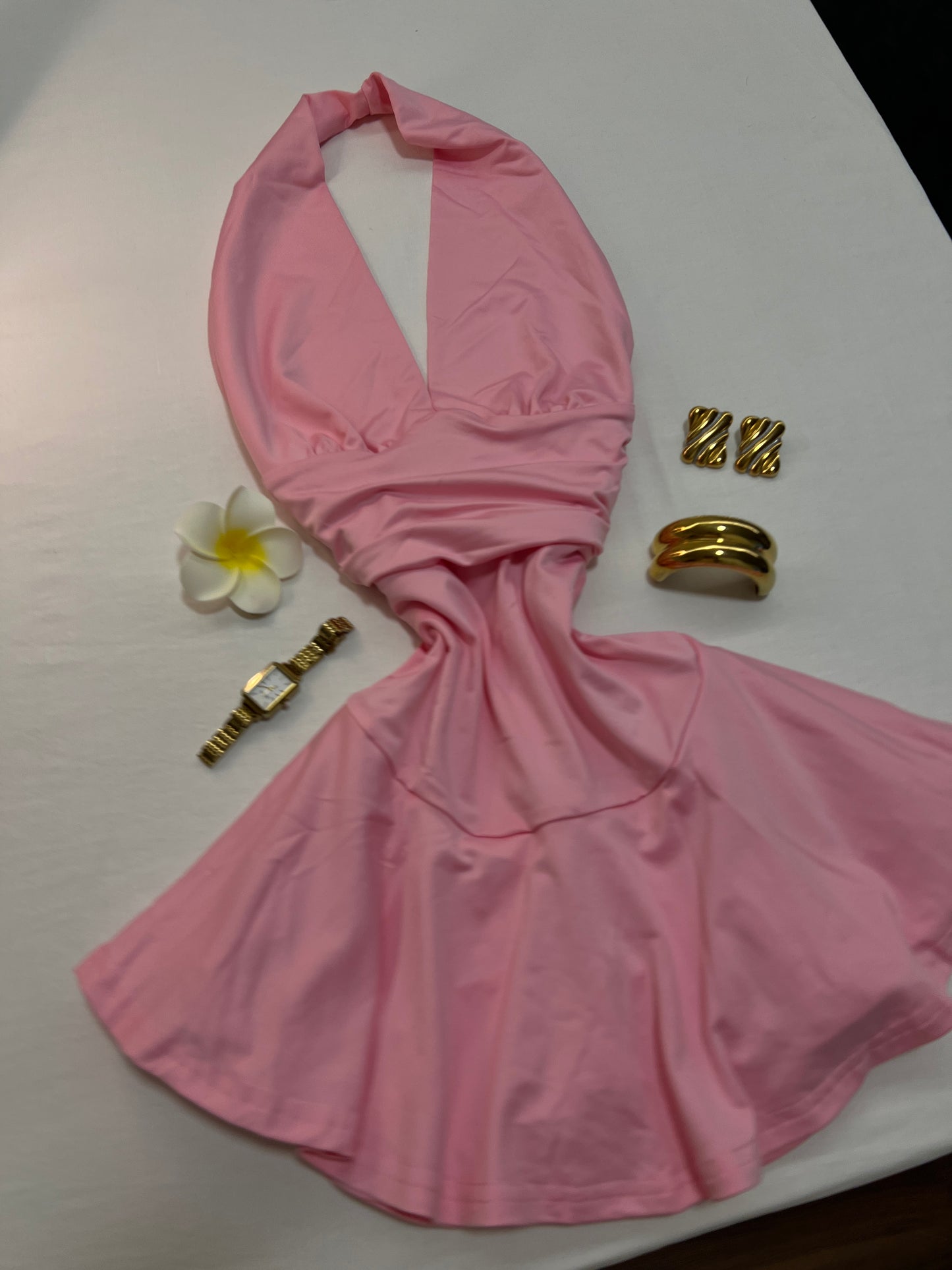 Adore Me Mini Pink Dress