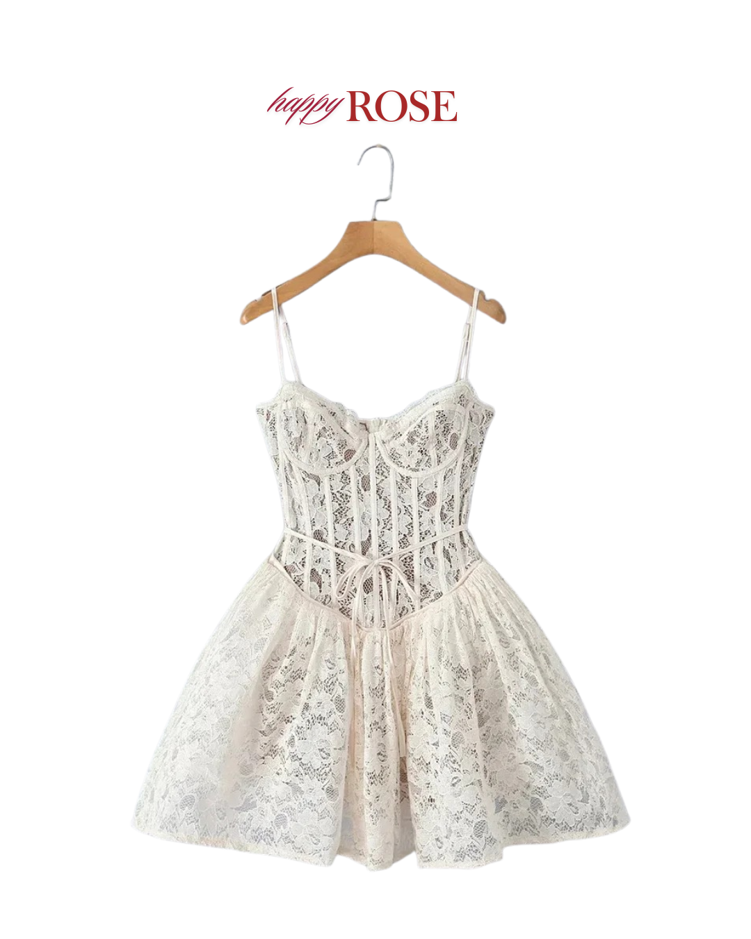Floral Lace Mini Dress