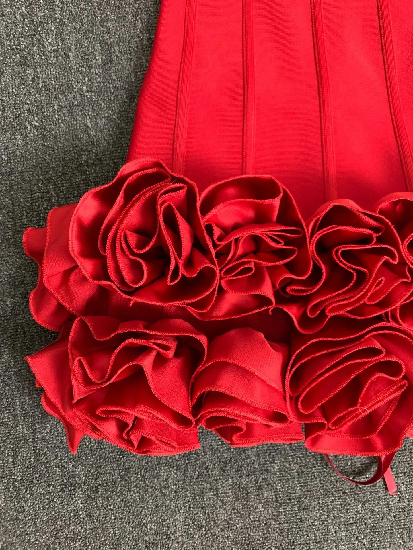 Celebrity Red Mini Dress