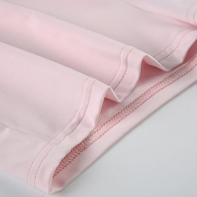 Fairycore Pink Ruffle Skirt