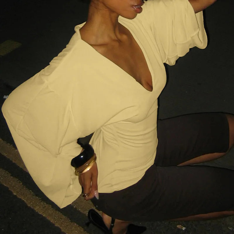 Elegant Flare Long Sleeve