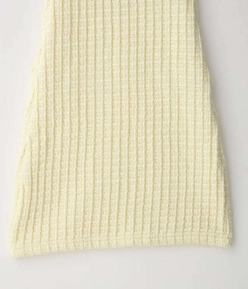 Sunset Knit Summer Dress