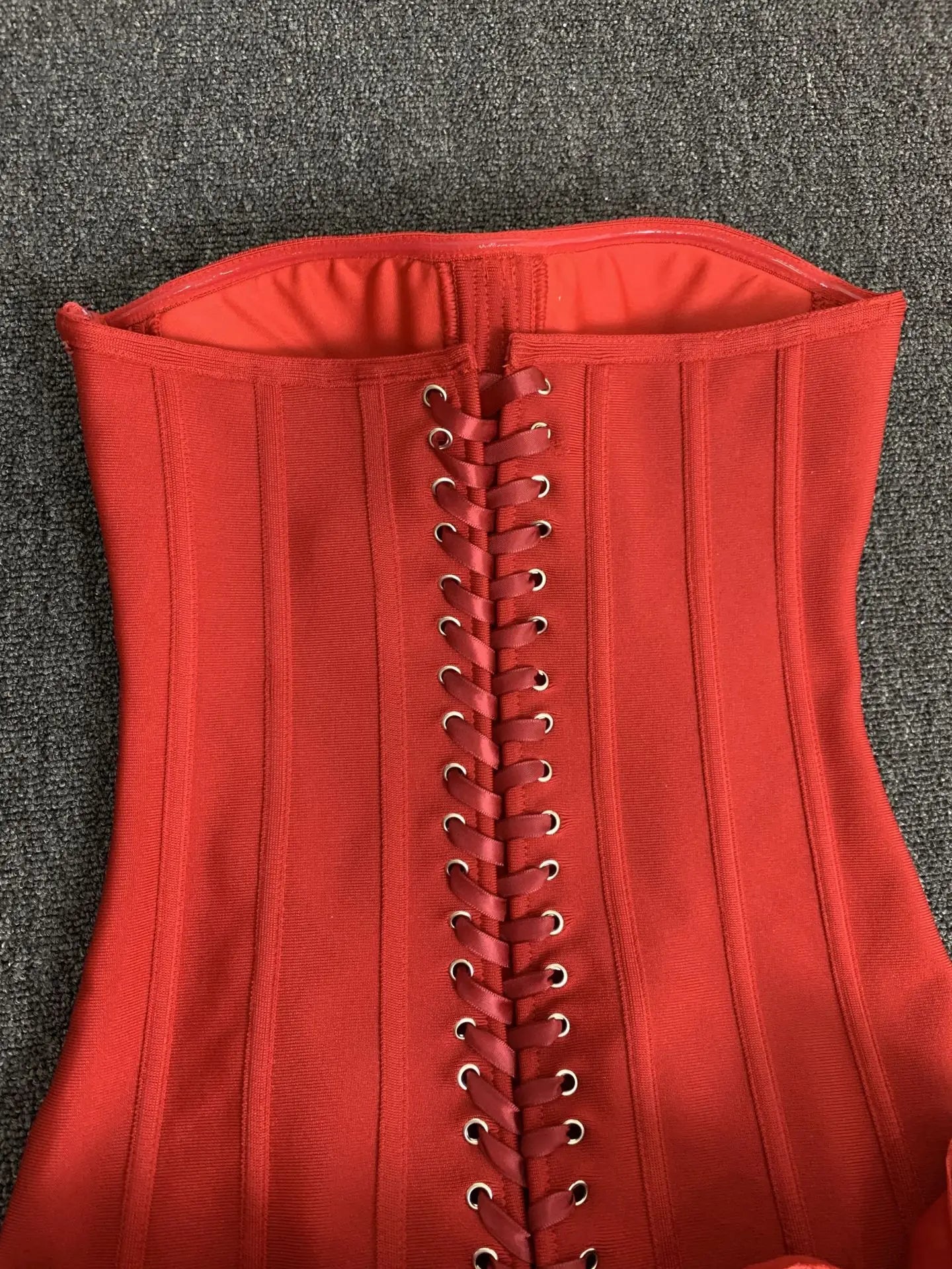 Celebrity Red Mini Dress
