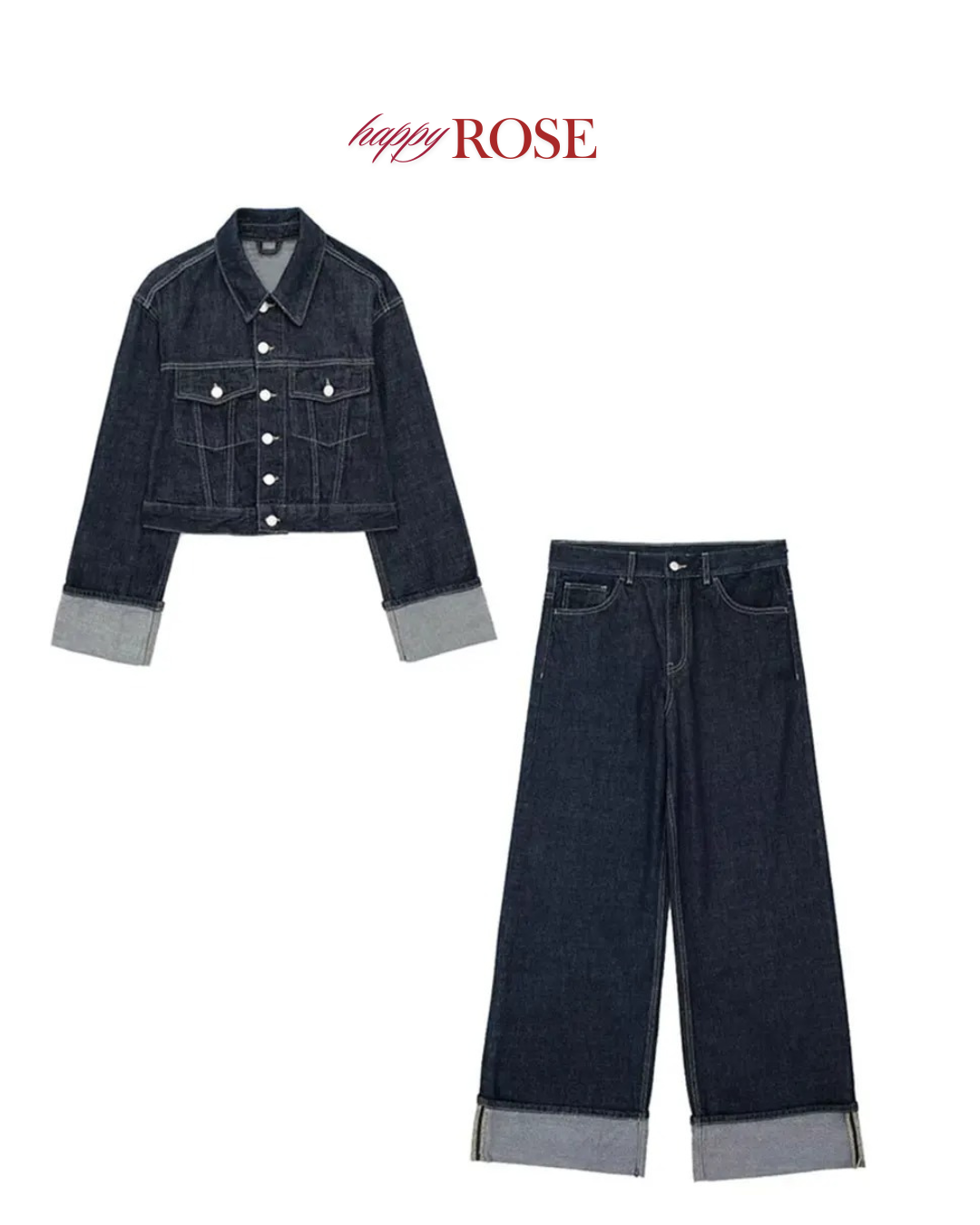 Vintage Denim Jacket & Pants