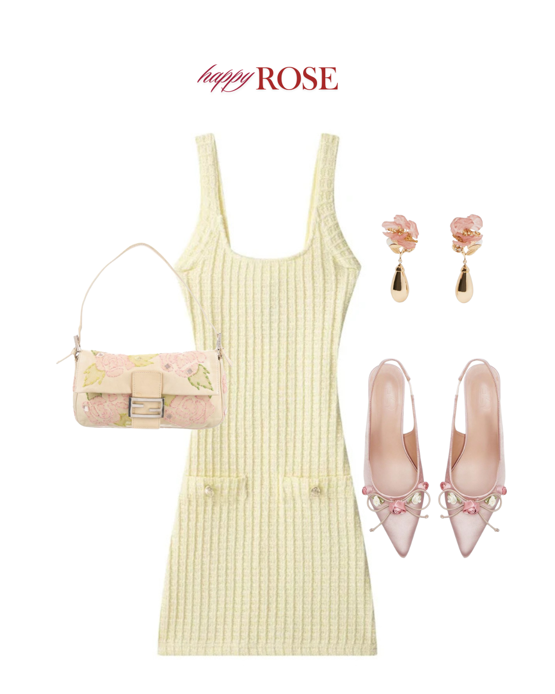 Sunset Knit Summer Dress