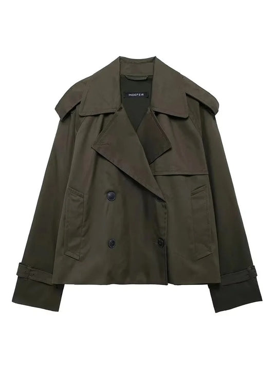 Autumn Double-Breasted Coat