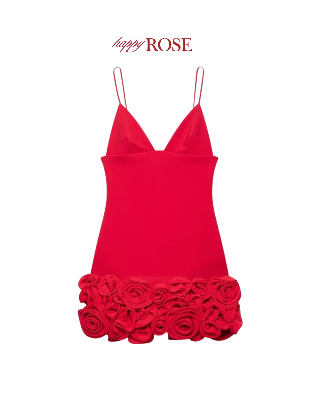 Red Rose Mini Dress