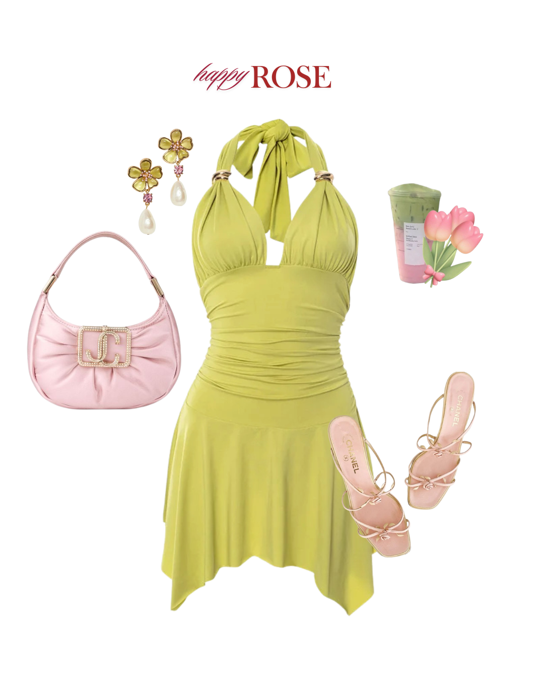 Fiona Halter Mini Dress