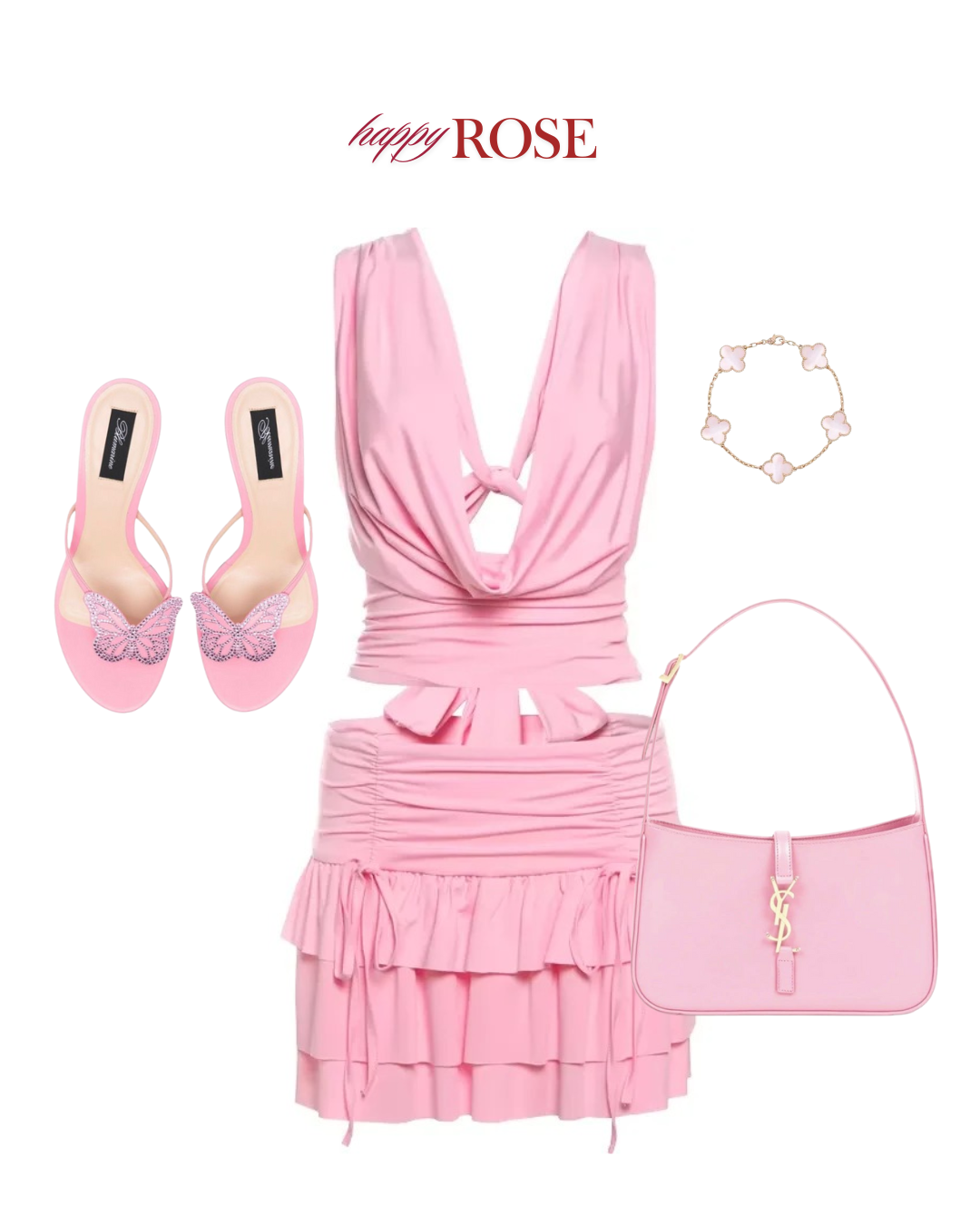 Cotton Candy Ruffle Set