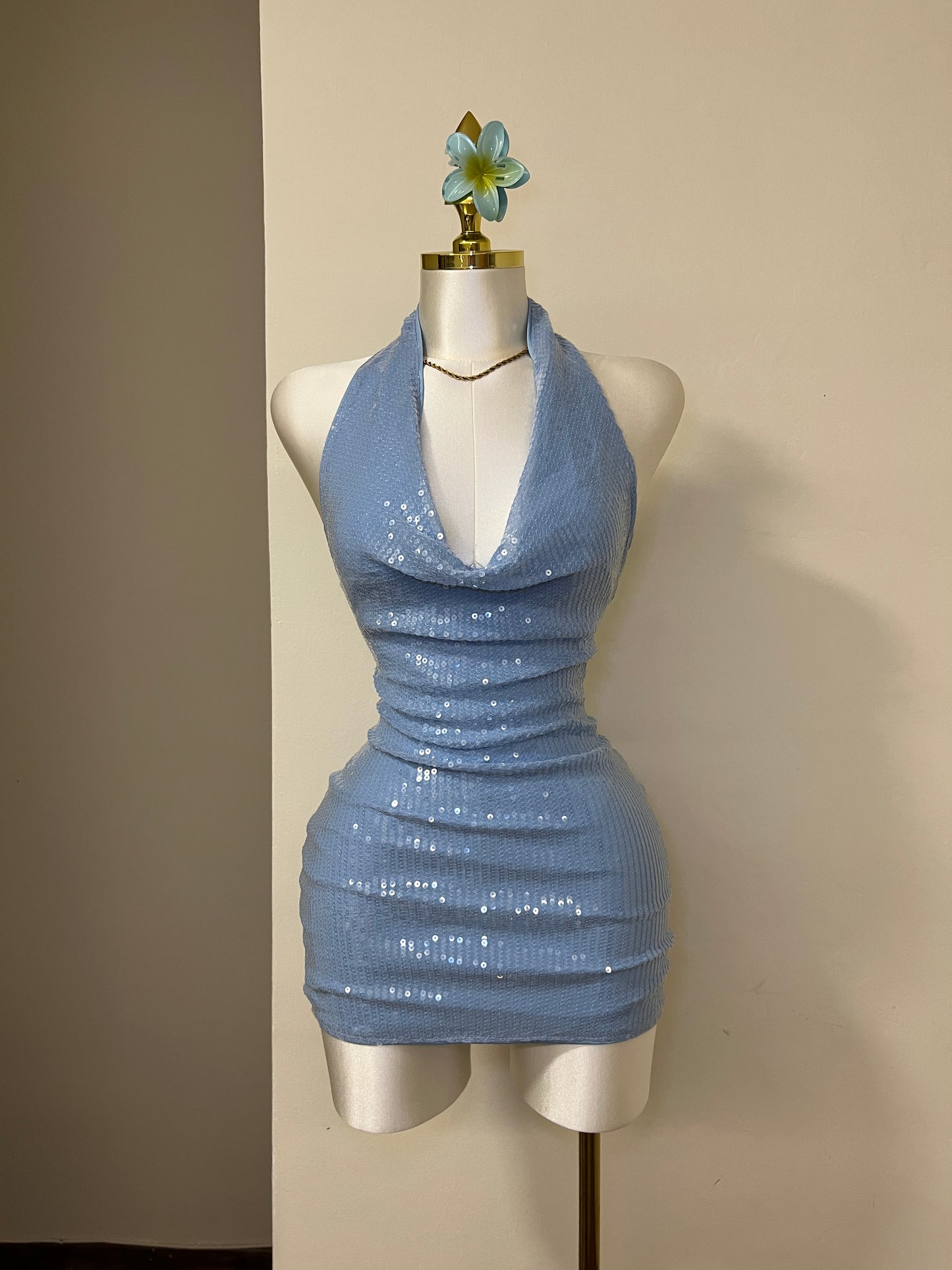 Azure Dream Mini Dress