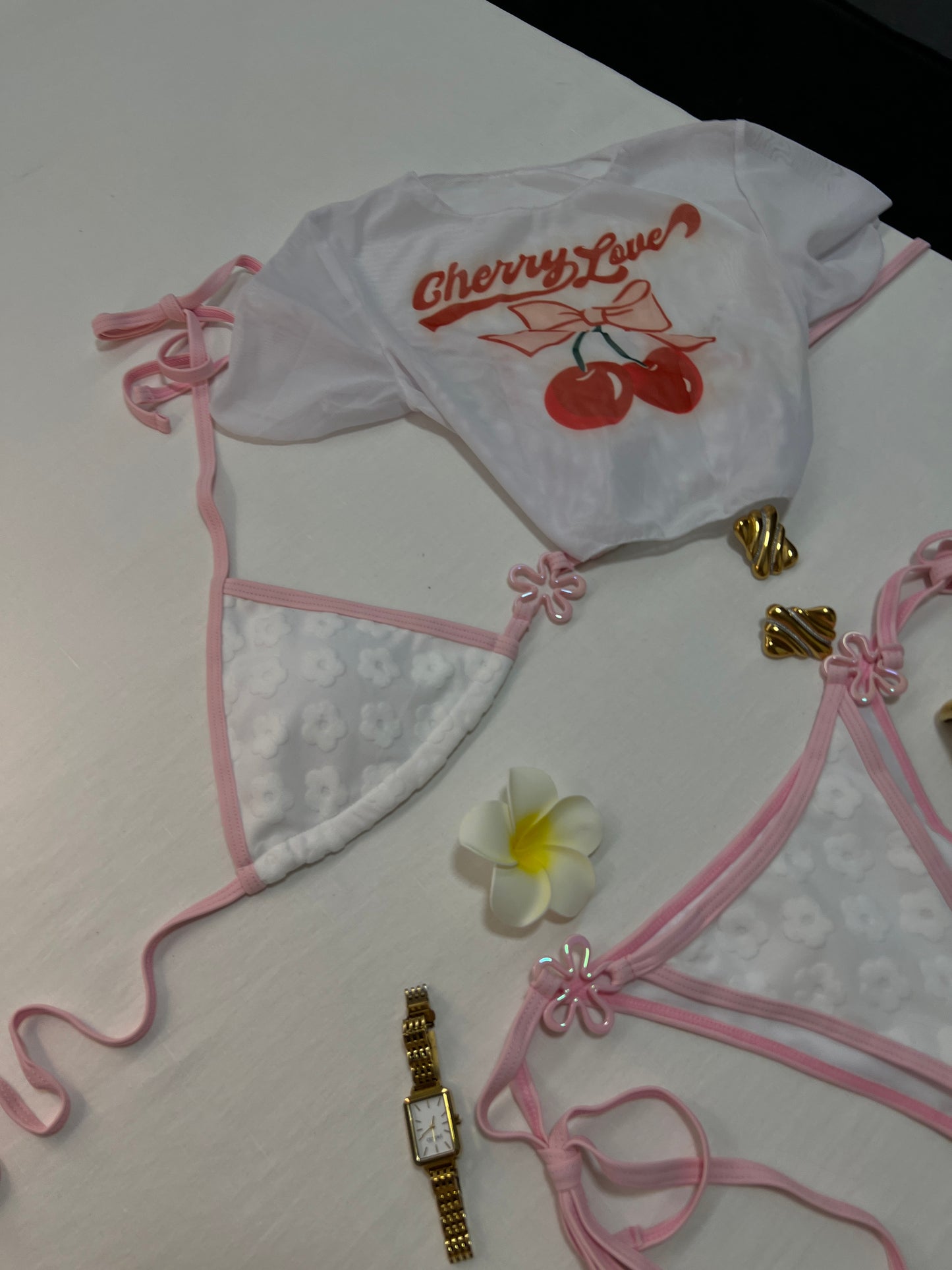 Cherry Bikini Set