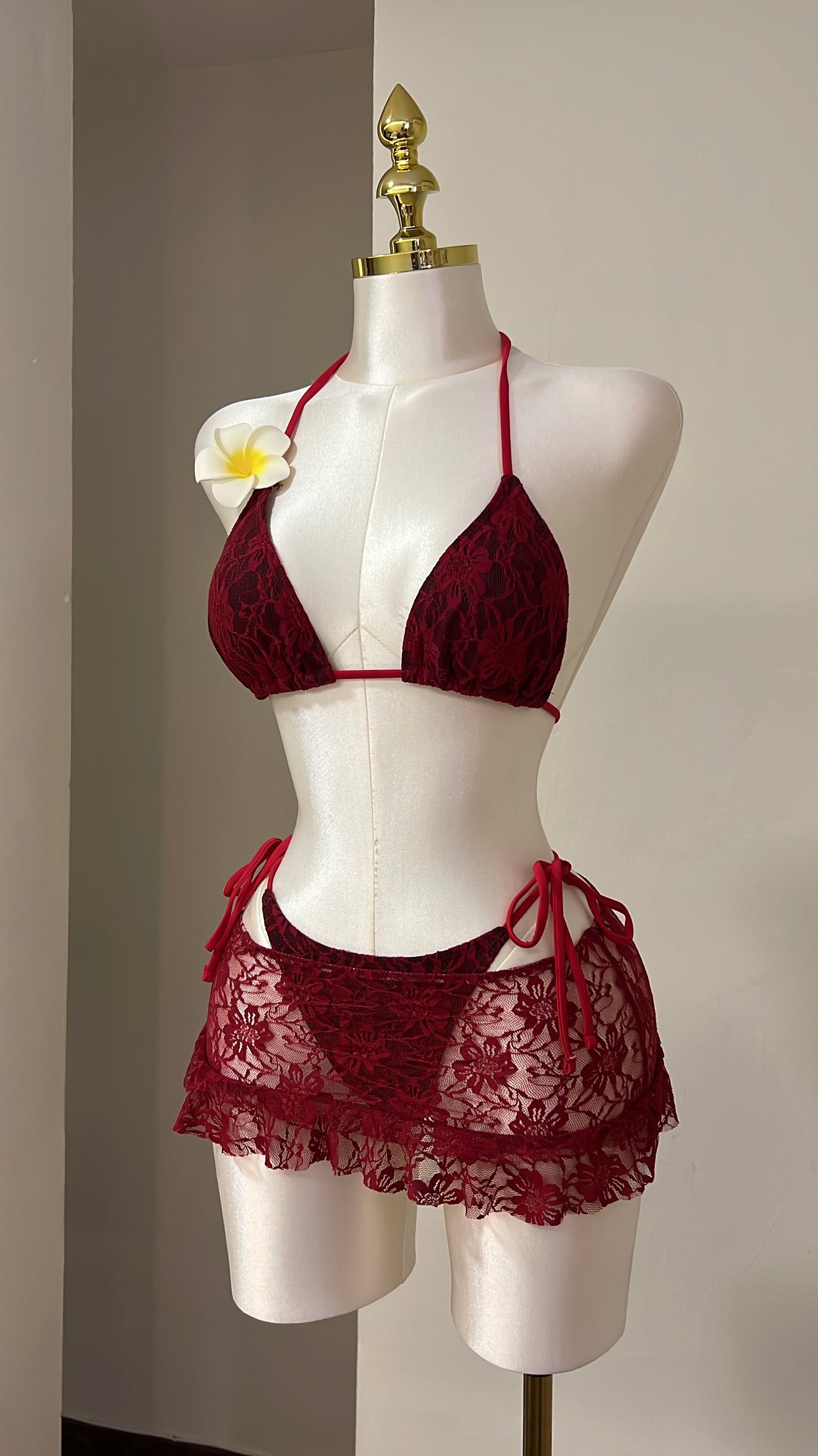Rosewood Lace Bikini