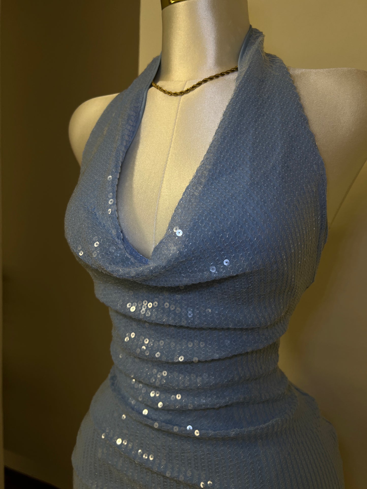 Azure Dream Mini Dress
