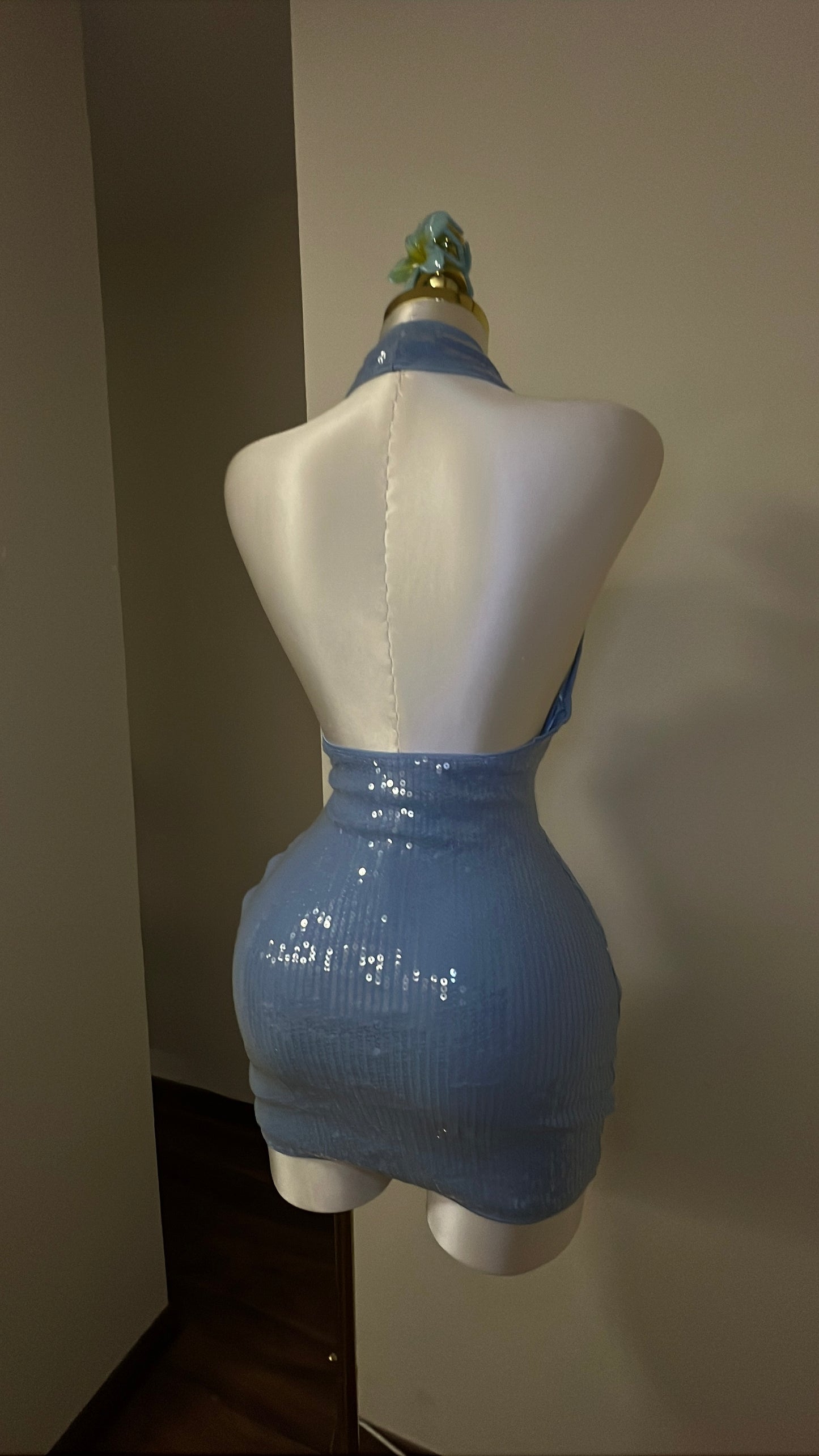 Azure Dream Mini Dress