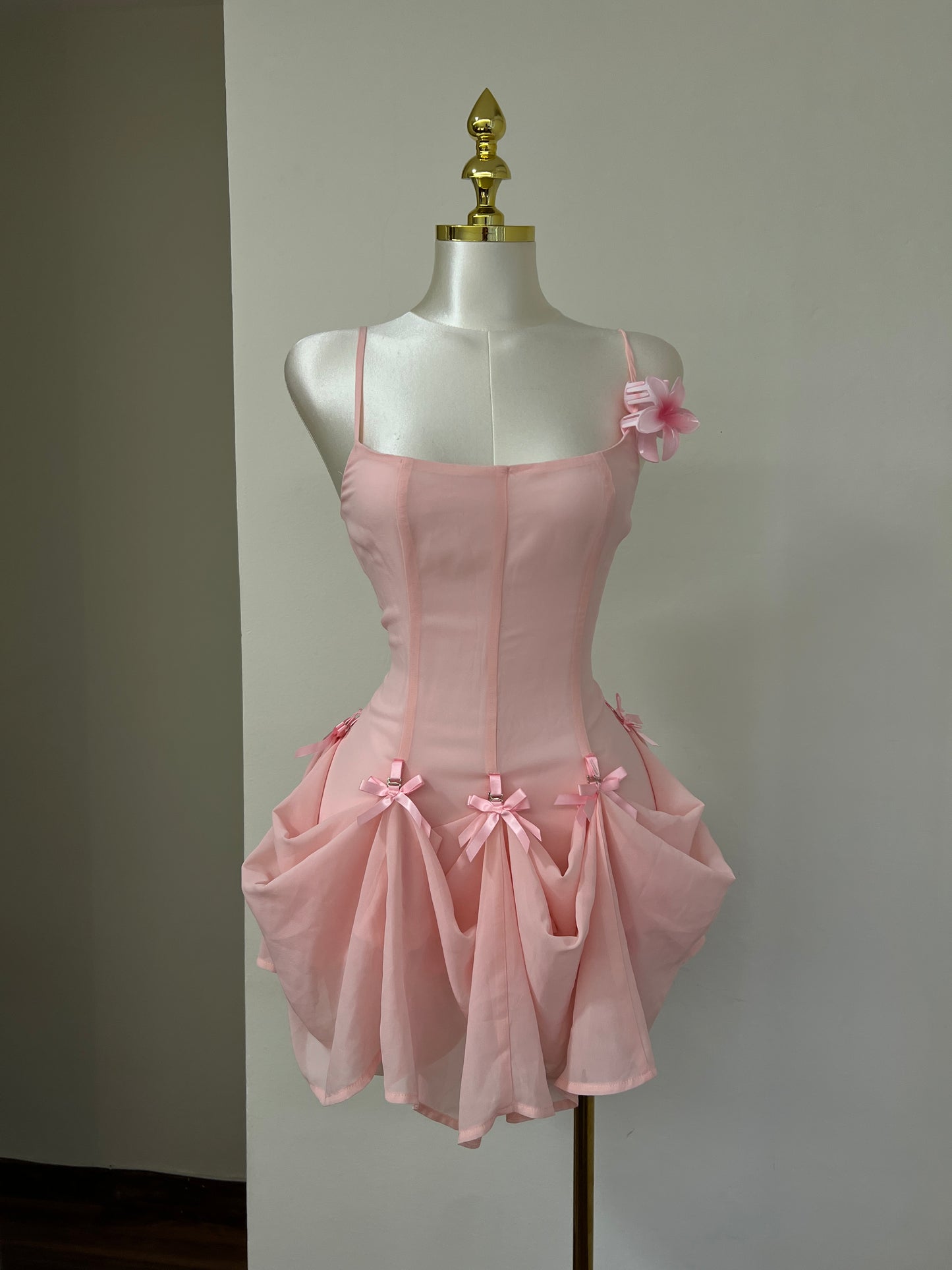 Rosé Transform Dress