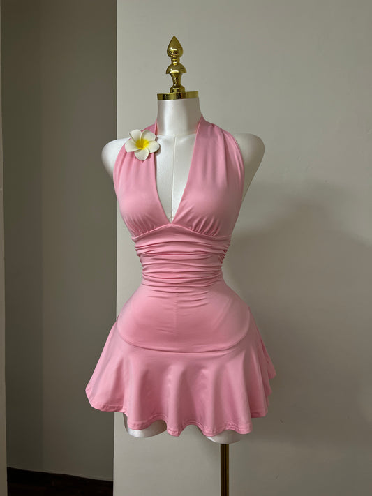 Adore Me Mini Pink Dress