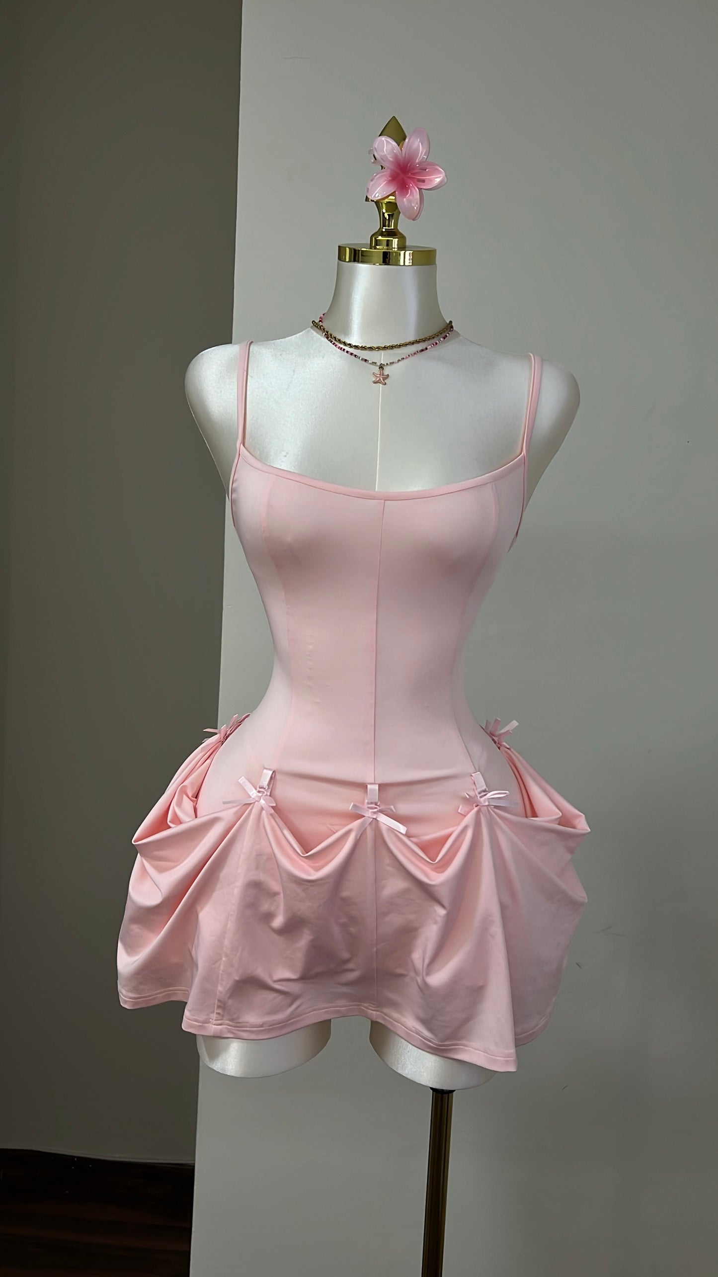 Blush Muse 3-Way Mini Dress