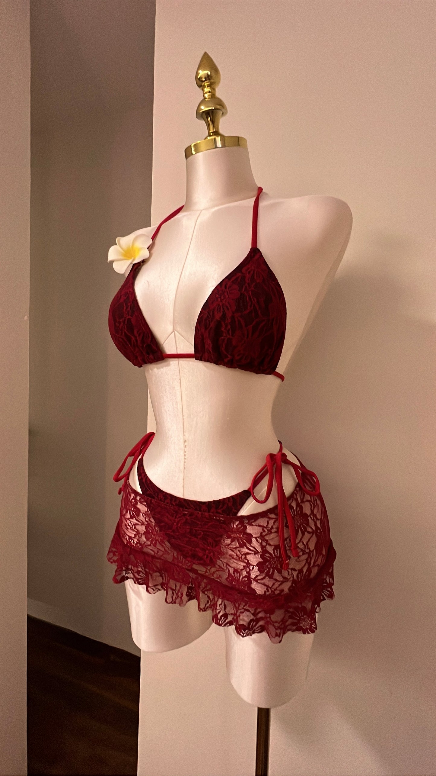 Rosewood Lace Bikini