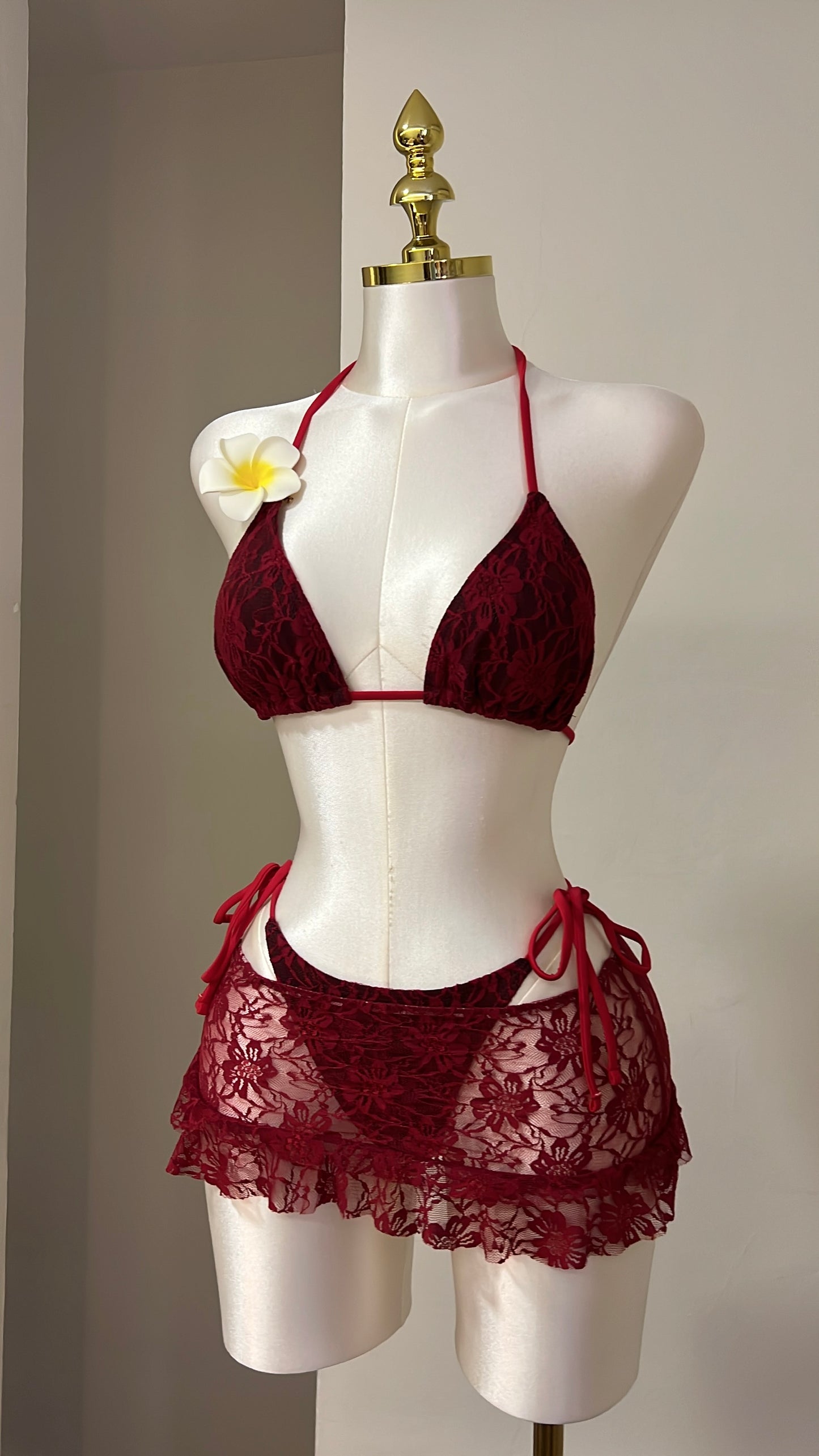 Rosewood Lace Bikini