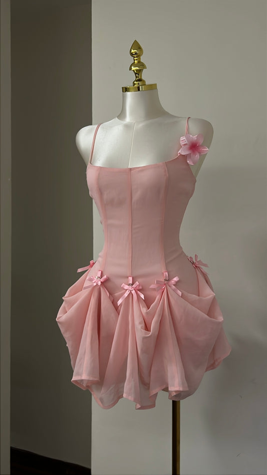 Rosé Transform Dress