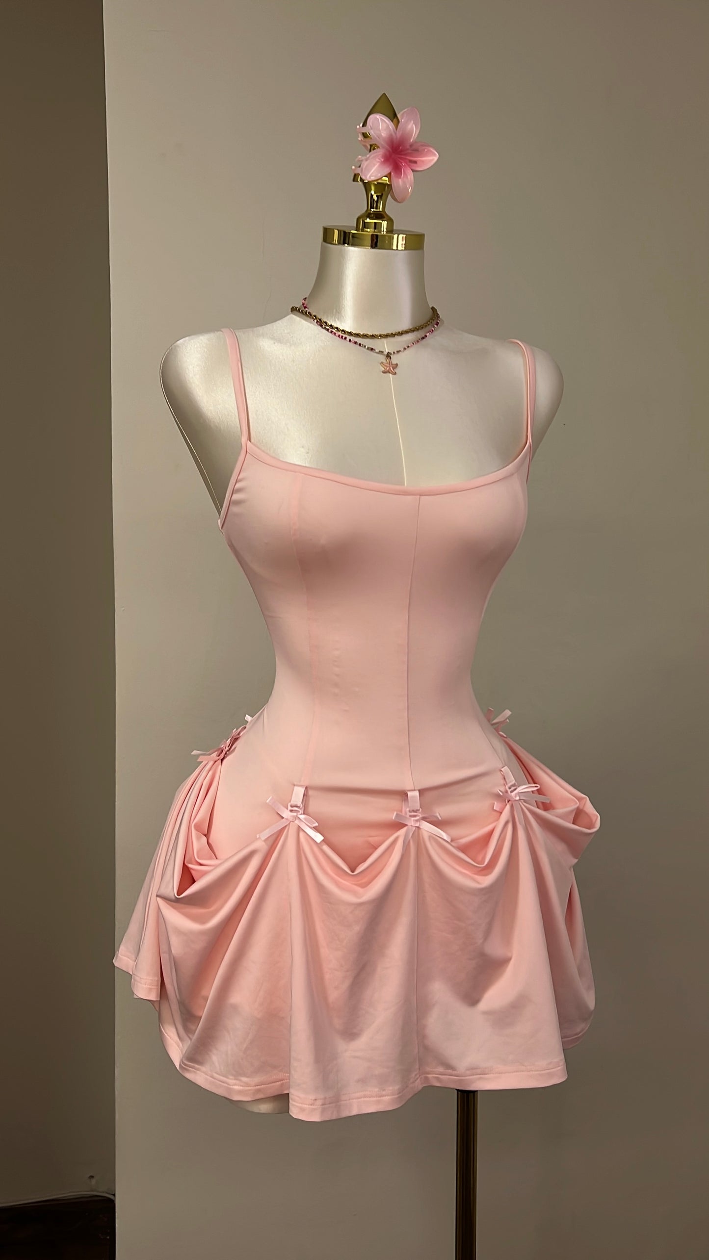 Blush Muse 3-Way Mini Dress