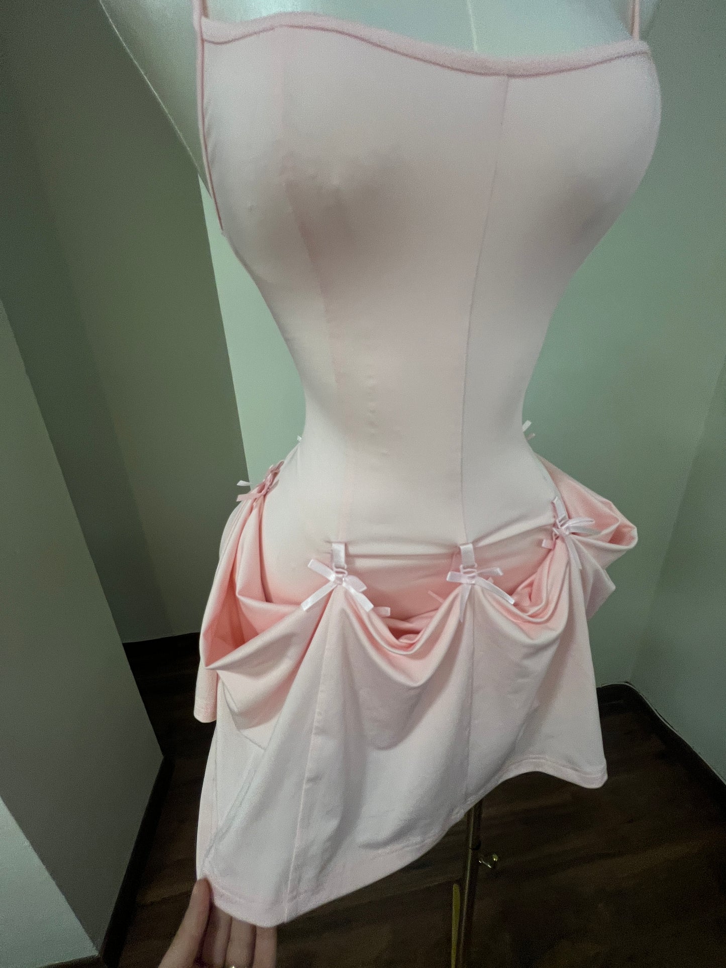 Blush Muse 3-Way Mini Dress