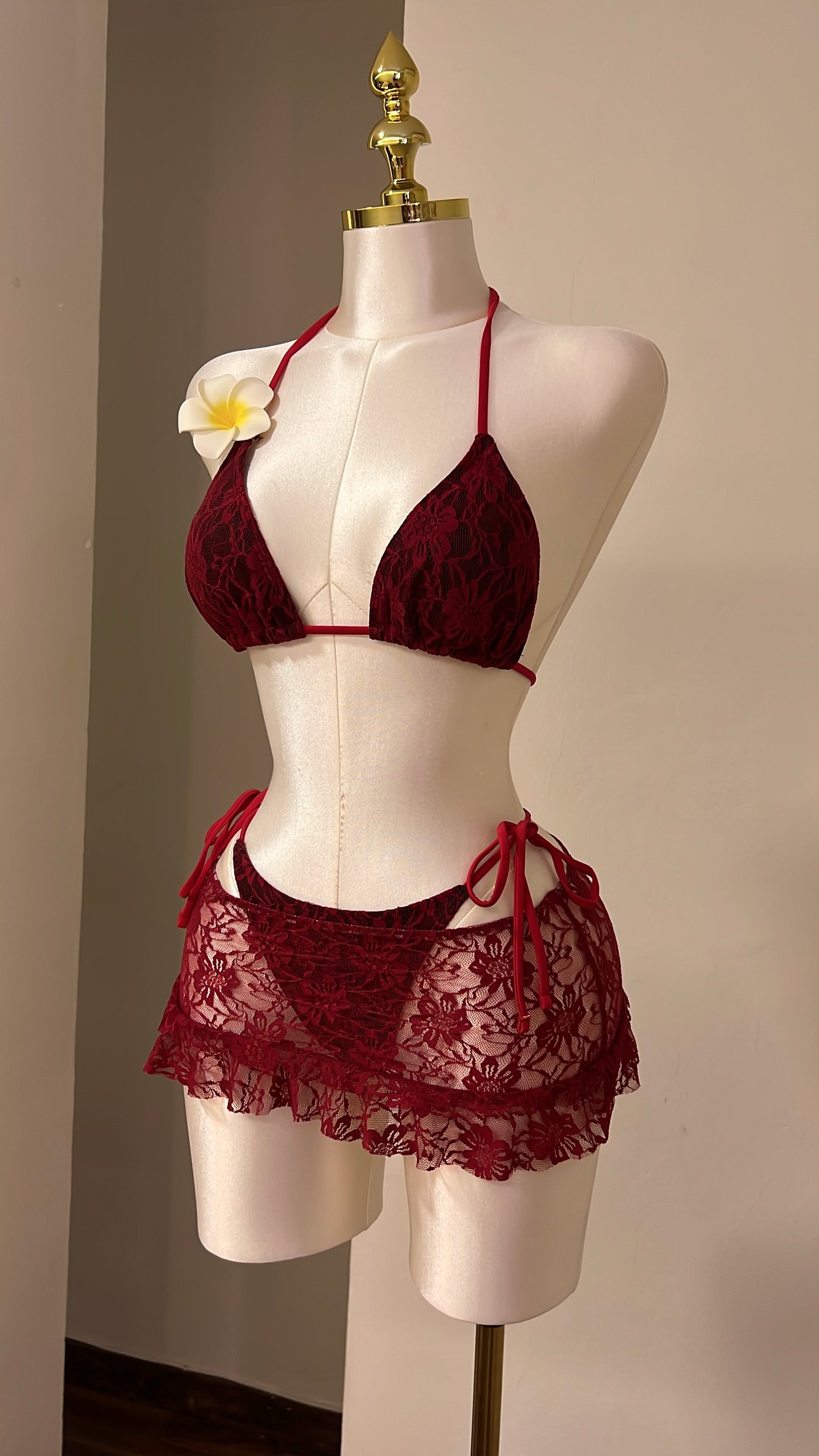 Rosewood Lace Bikini