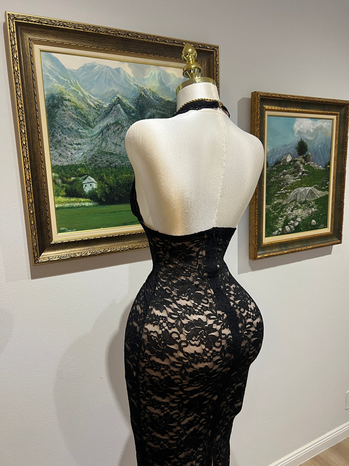 A Wine Maxi Dress