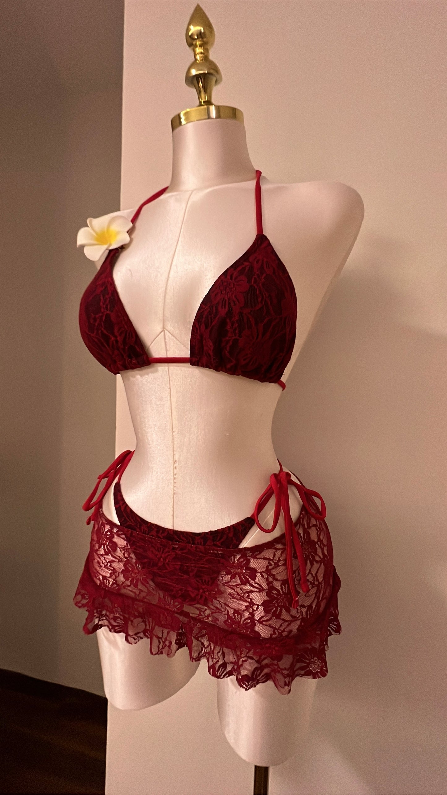 Rosewood Lace Bikini