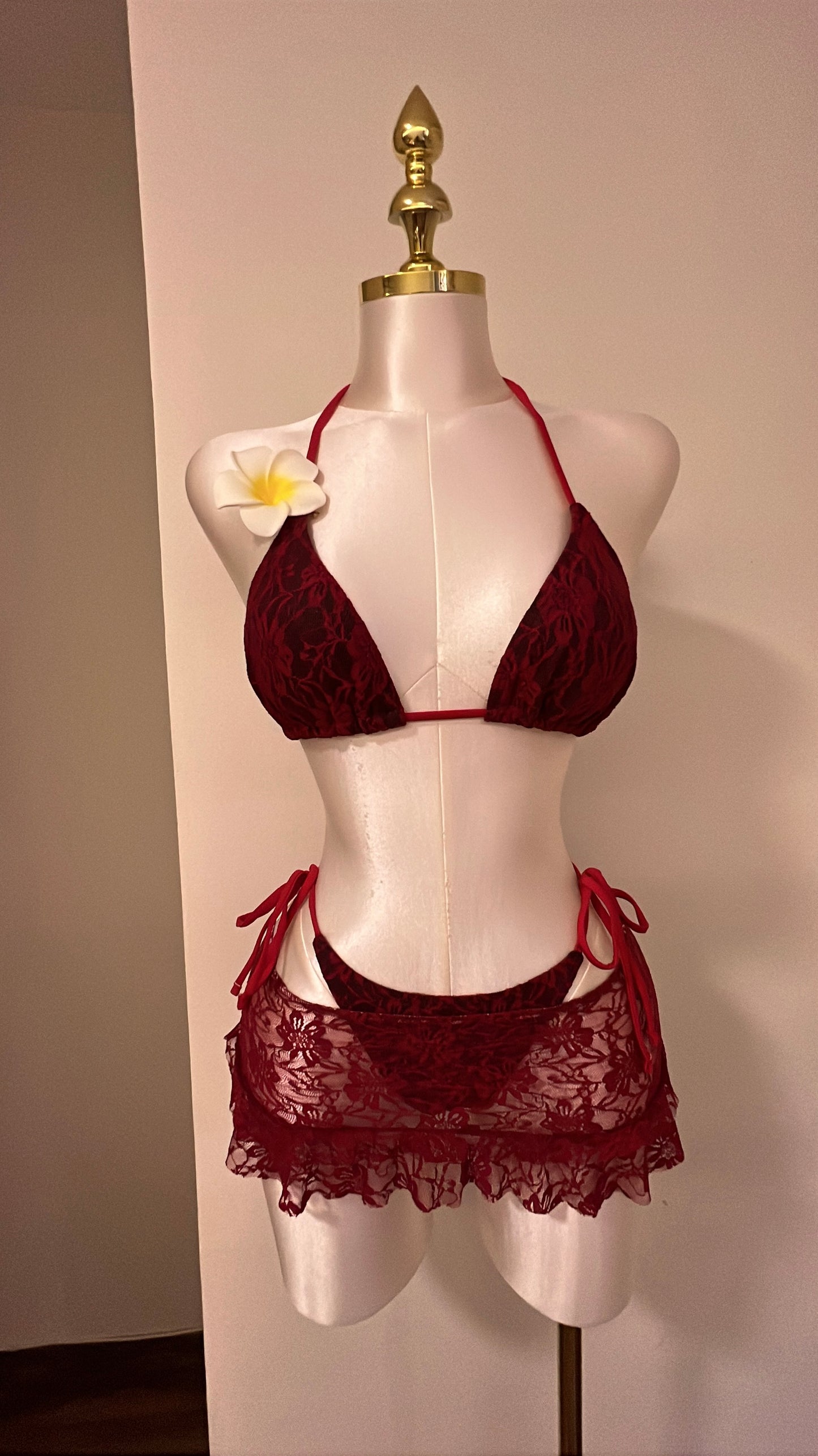 Rosewood Lace Bikini