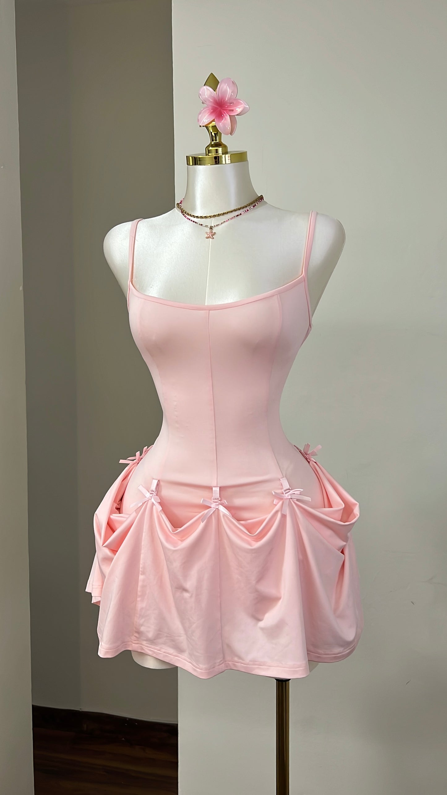 Blush Muse 3-Way Mini Dress