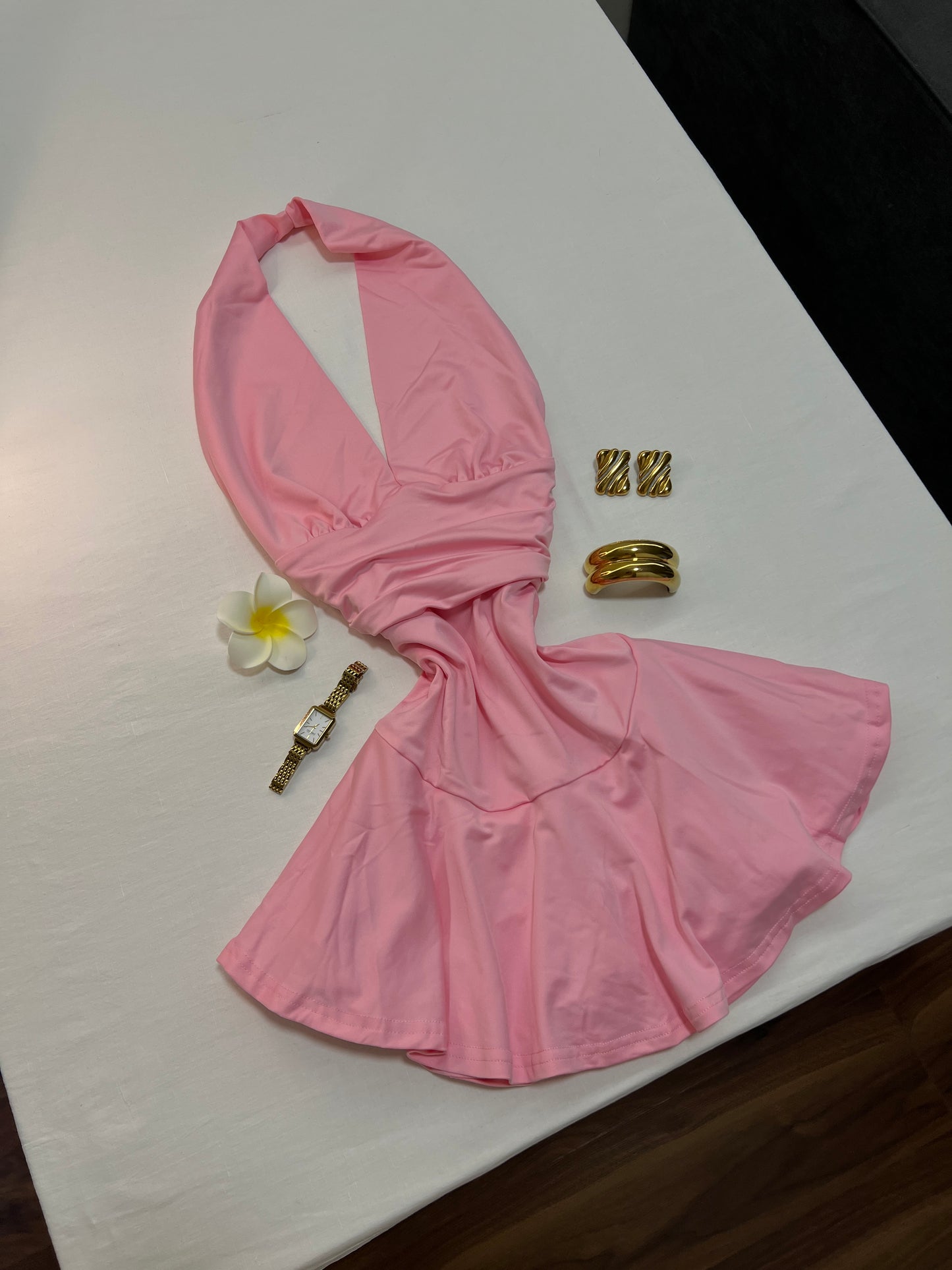 Adore Me Mini Pink Dress