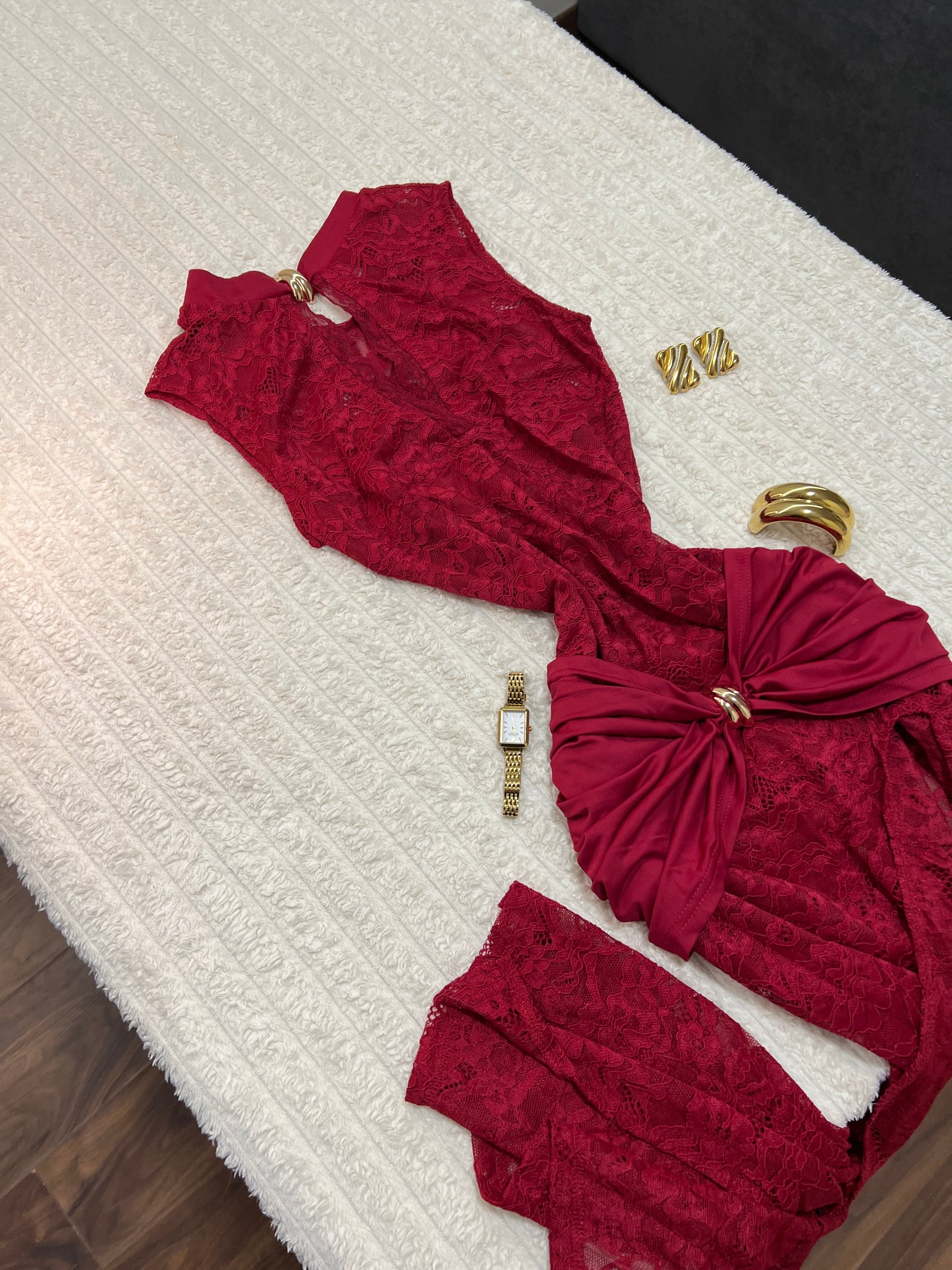 Aura Wine Bodycon