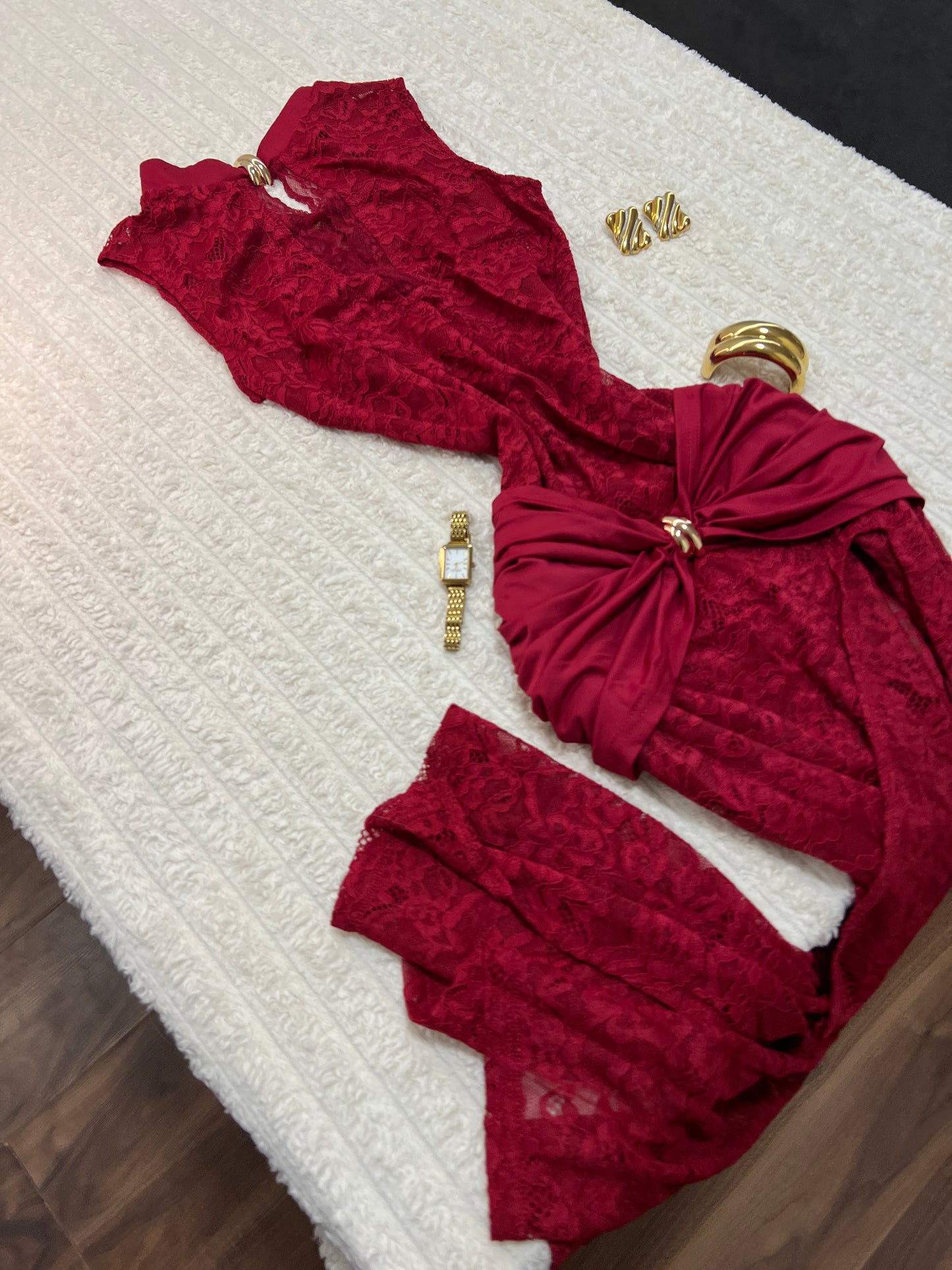 Aura Wine Bodycon