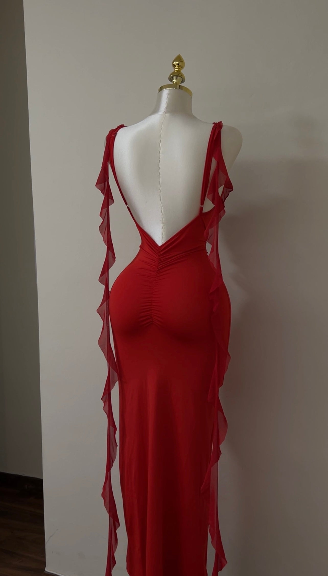 Backless Muse Long Dress