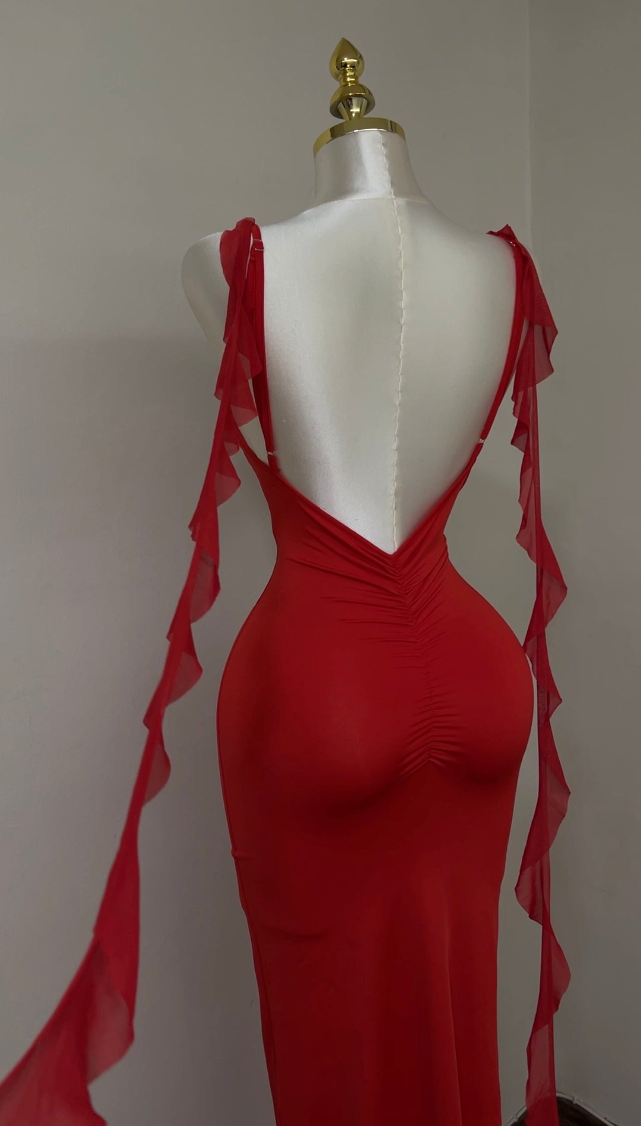 Backless Muse Long Dress