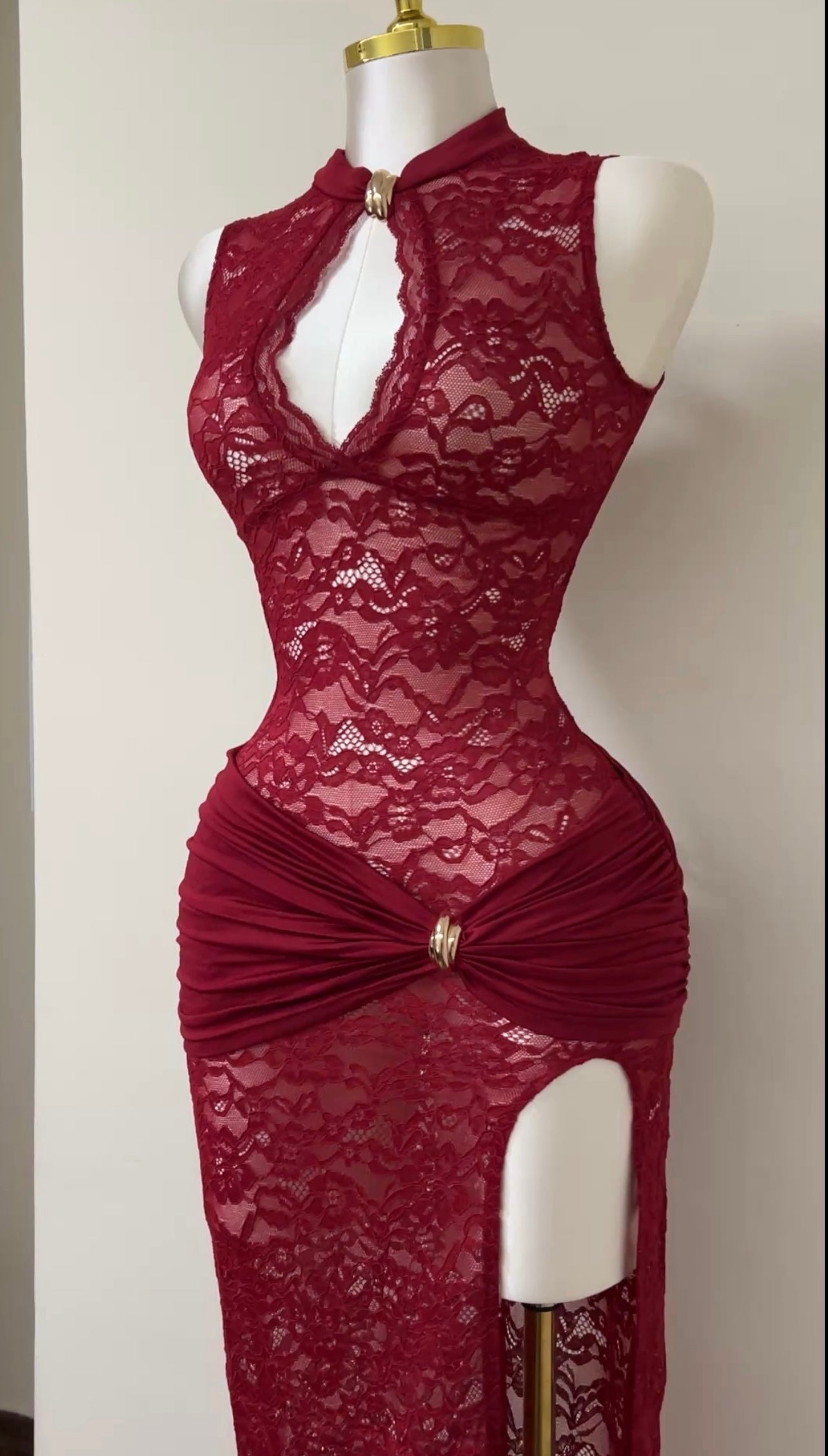 Aura Wine Bodycon