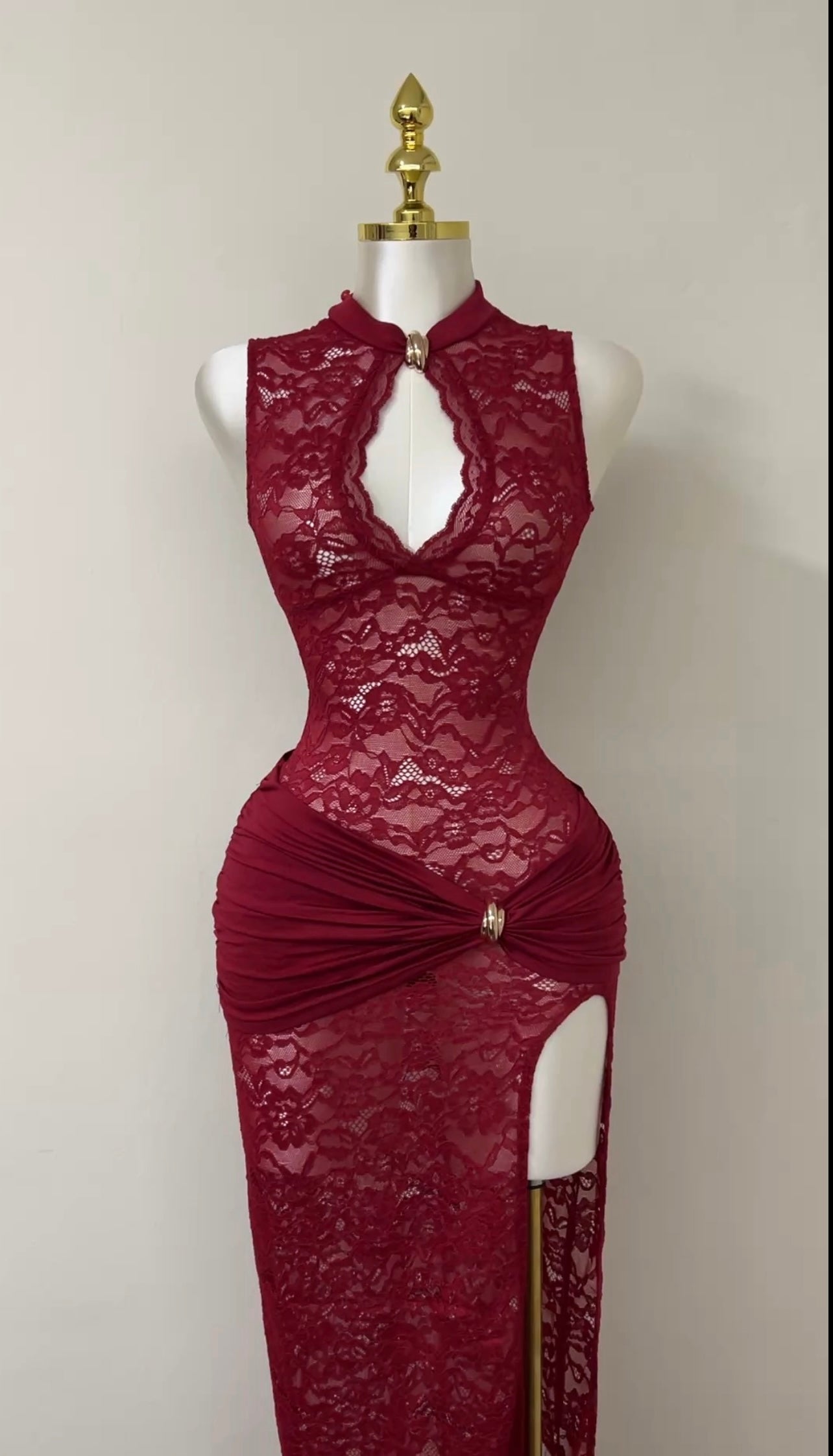 Aura Wine Bodycon