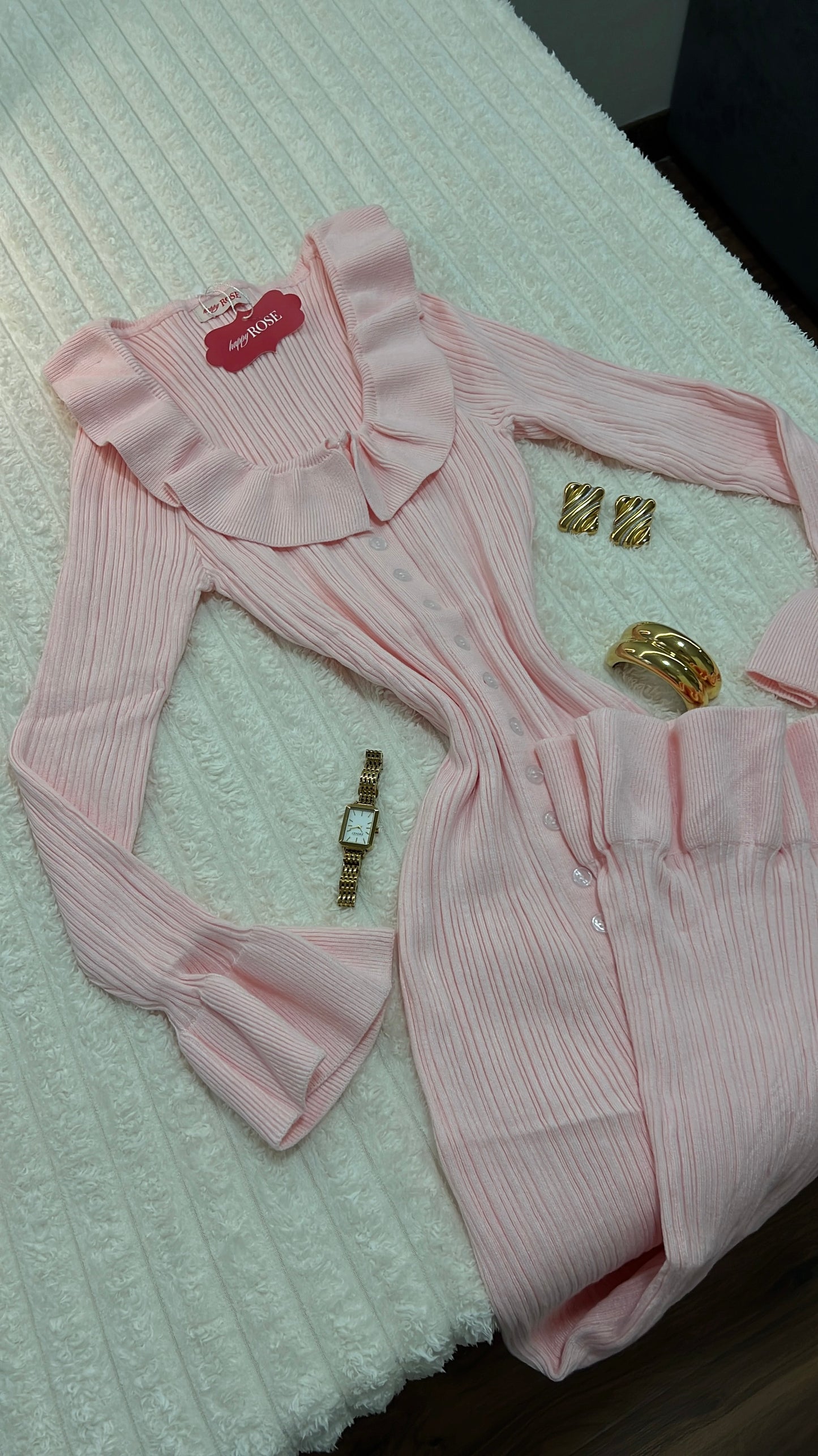 Arielle Ruffle Long Dress