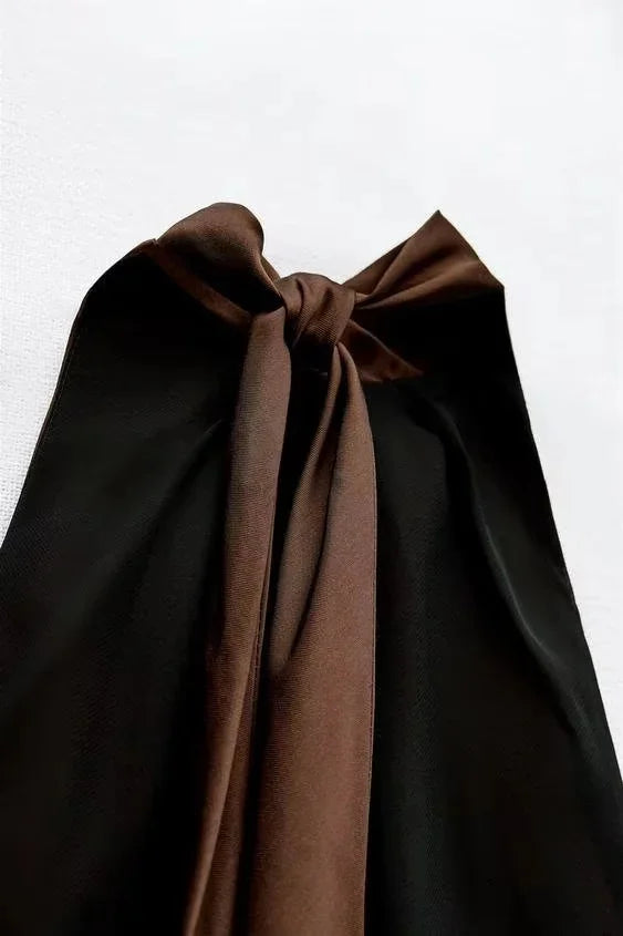 Women’s Lace-Up Sleeveless Dress