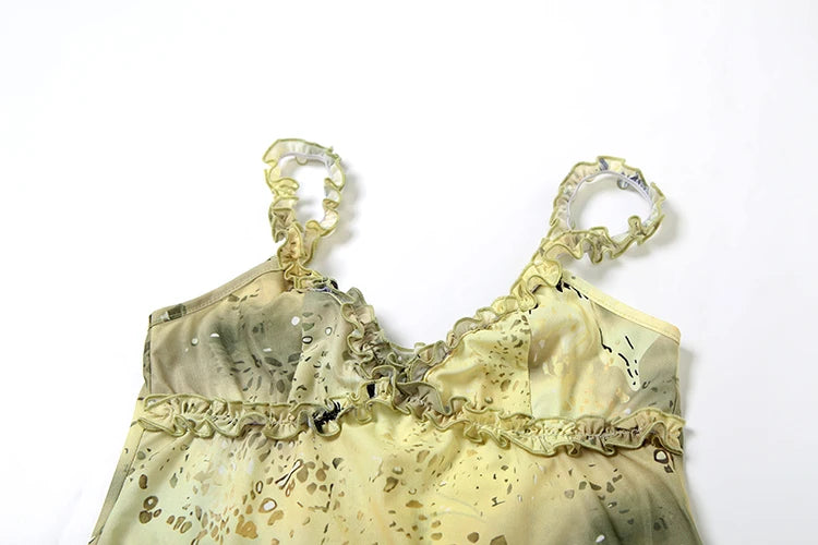 Women’s Tiered Skirt Vacation Club Set