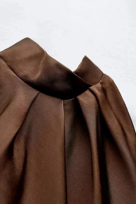 Women’s Lace-Up Sleeveless Dress