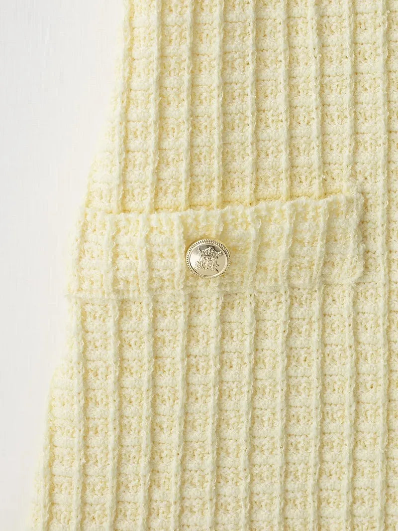 Sunset Knit Summer Dress