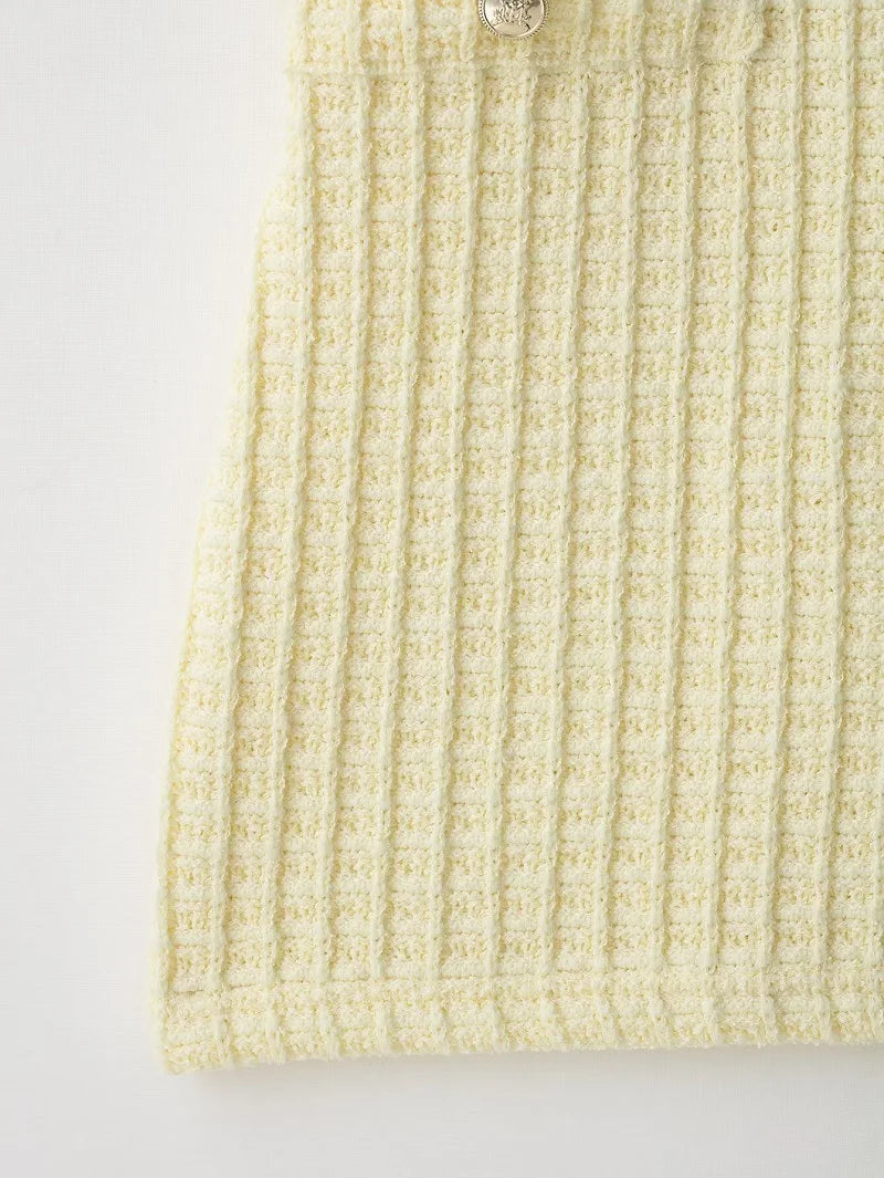 Sunset Knit Summer Dress