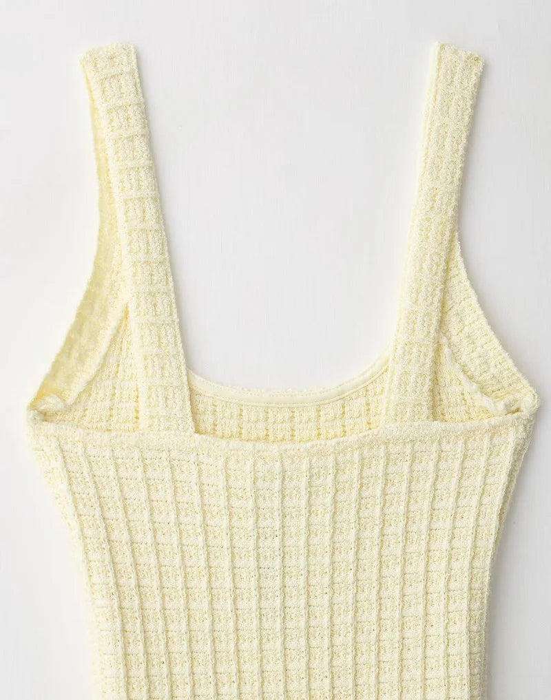 Sunset Knit Summer Dress