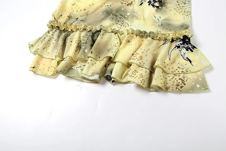 Women’s Tiered Skirt Vacation Club Set