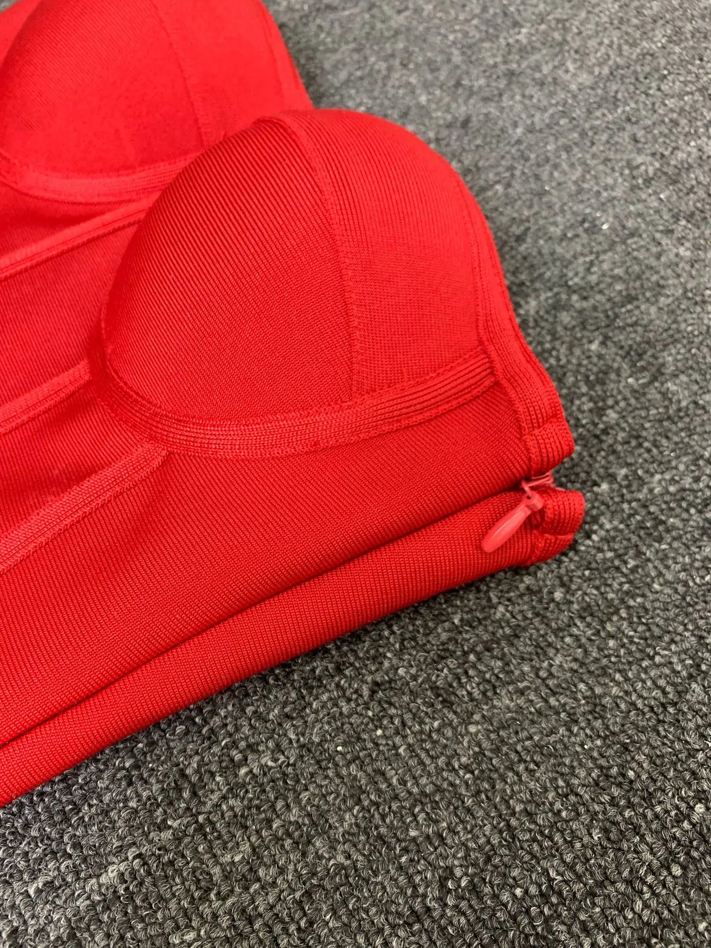 Celebrity Red Mini Dress