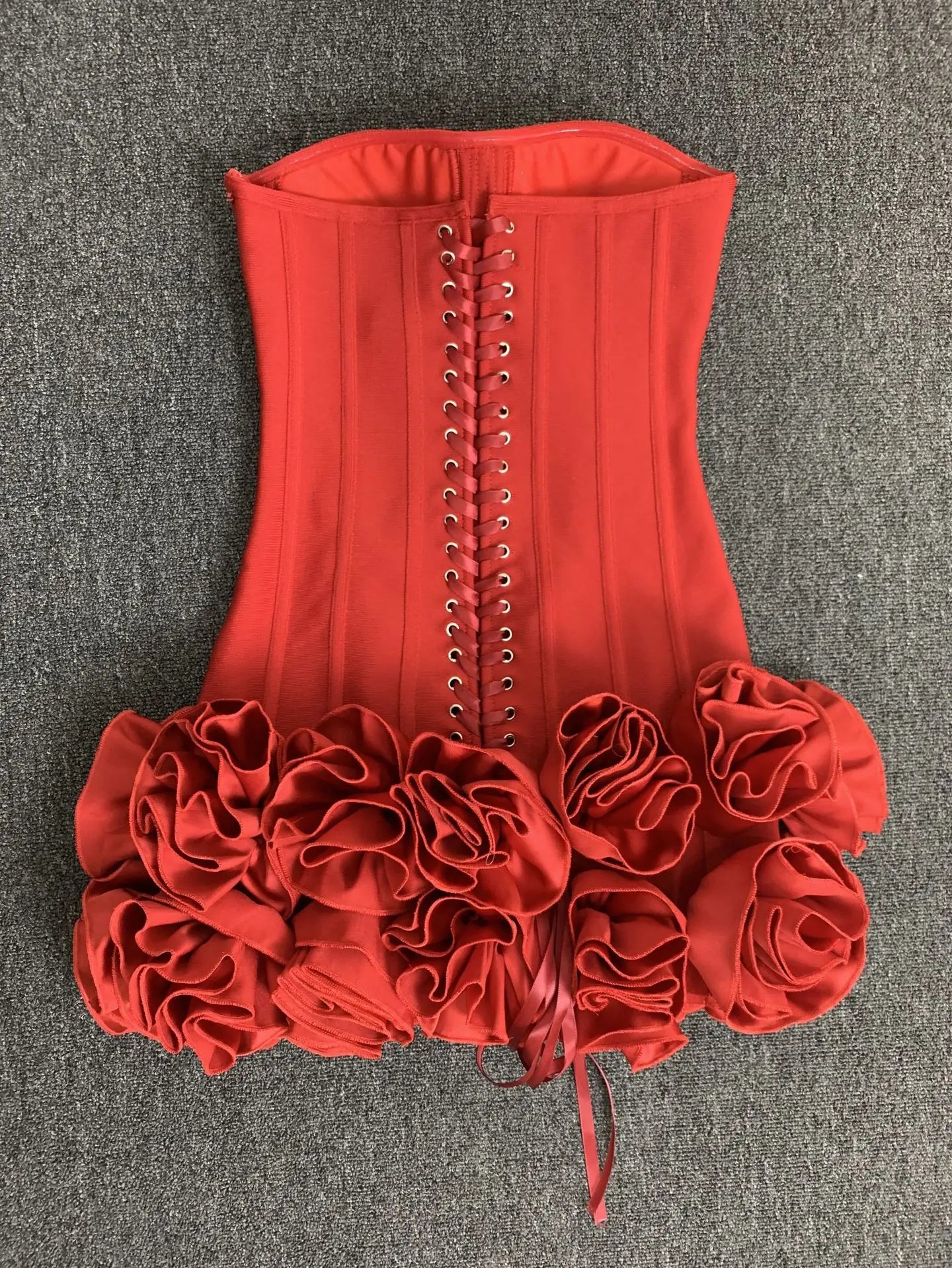 Celebrity Red Mini Dress