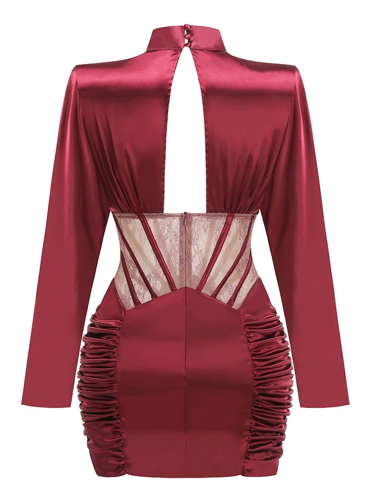 Lace Mirage Mini Dress